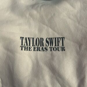 Brand NEW size Medium “Taylor Swift Eras Tour” cream hoodie! NEVER WORN!